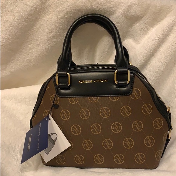 adrienne vittadini dome satchel